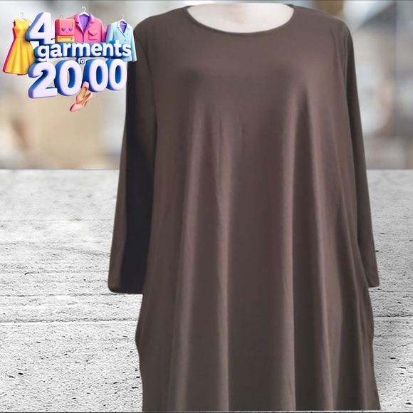 Zenana Outfitters Tops - Zenana premium tunic/dress size 3X